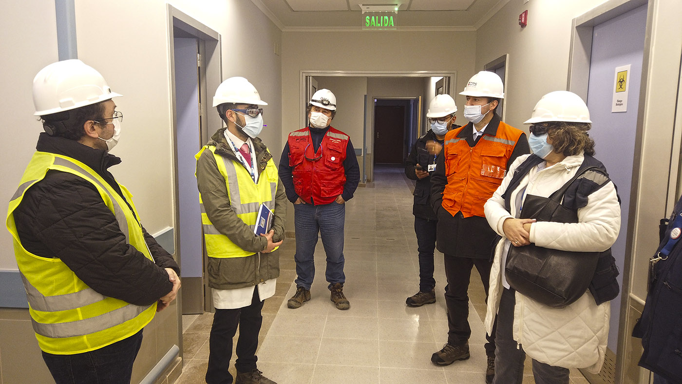Servicio de Salud Chiloé visita estado de avance del Nuevo Hospital de Quellón