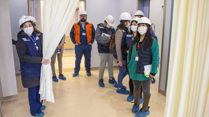Integrantes del Micro CIRA visitaron Nuevo Hospital de Quellón